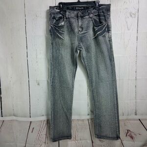 BLack Skinny 36/32 Men's Light Black Jeans 36x32